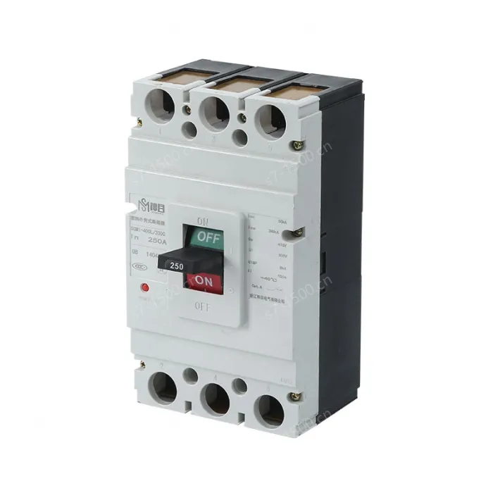 Industrial 630A Moulded Case Circuit Breaker 3P MCCB with Motor Overload and Short Circuit Protection